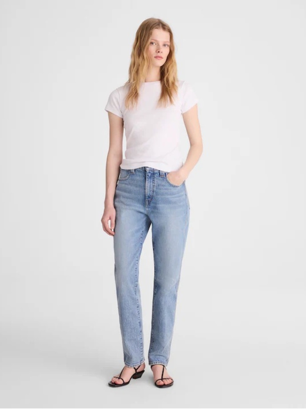 Madewell The Perfect Vintage Jean Raebrook Wash Comfort Stretch Size 26 - Picture 2 of 16